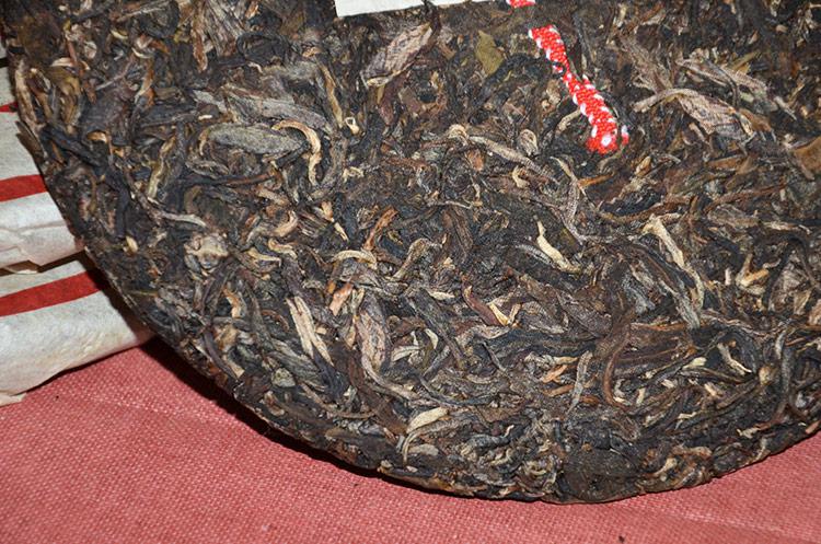 2002年中茶红印红中红带老生茶评测